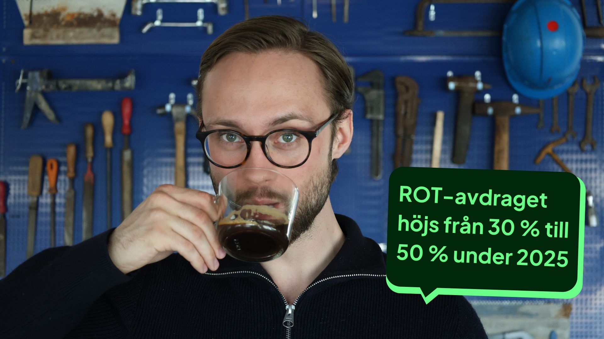 Regeringen höjer ROT-avdraget till 50 %